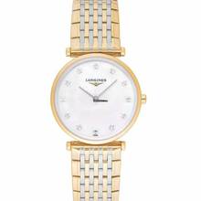 Thumbnail von Longines La Grande Classique L45122877 - La Grande Classique de Longines Quartz White Mother Of Pearl Dial Diamond Ladi </h1>