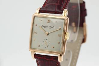 Thumbnail von IWC Vintage Square 18K Rosegold Manual-wind Watch