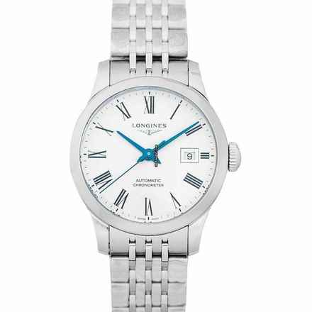 Longines Record L23214116 - Record Automatic White Dial Ladies Watch </h1> 