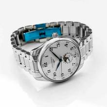 Thumbnail von Longines Master Collection L29194786 - The Longines Master Collection Moonphase Automatic Silver Dial Men's Watch </h1>
