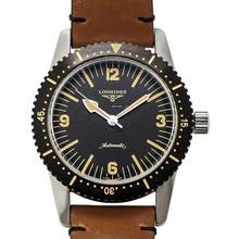 Thumbnail von Longines L28224562 - The Longines Skin Diver Watch Automatic Black Dial Men's Watch </h1>