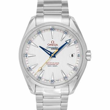  Omega Seamaster Aqua Terra 231.10.42.21.02.004 - Seamaster Aqua Terra 150M Master Co-Axial 41.5 mm Automatic Silver D </h1> 
