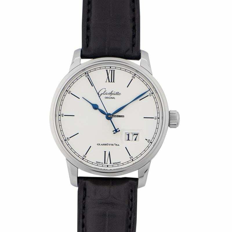  Glashütte Original Senator Excellence 1-36-03-01-02-30 - Senator Excellence Panorama Date Automatic White Dial Men's Watch </h1> 