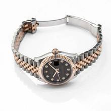 Thumbnail von Rolex Datejust 31 278271-0028 - Datejust 31 Automatic Brown Dial Diamond Indexes Oystersteel and 18 ct Evero </h1>