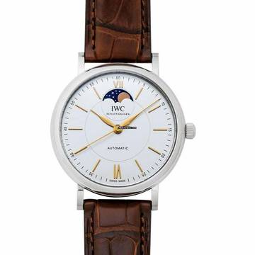  IWC Portofino Automatic IW459401 - Portofino Automatic Moon Phase Automatic Silver Dial Men's Watch </h1> 
