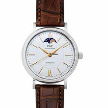 Thumbnail von IWC Portofino Automatic IW459401 - Portofino Automatic Moon Phase Automatic Silver Dial Men's Watch </h1>