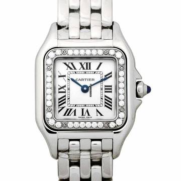  Cartier Panthère W4PN0007 - Panthere de Cartier 22 mm Quartz Silver Dial Diamond Ladies Watch </h1> 