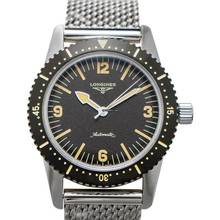 Thumbnail von Longines Heritage L28224566 - Heritage Skin Diver Automatic Black Dial Men's Watch </h1>