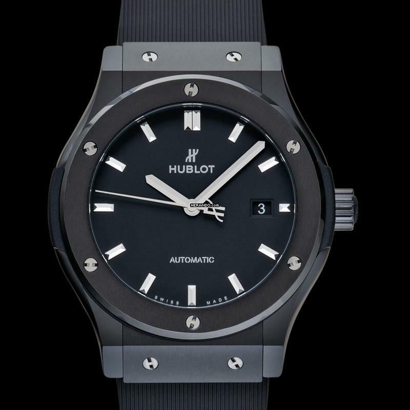 Thumbnail von Hublot Classic Fusion 542.CM.1171.RX - Classic Fusion Automatic Black Dial Ceramic Men's Watch </h1>