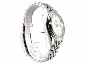 Thumbnail von Rolex Datejust 41 Edelstahl Weißgold 126334 Weiß Röm Jubile </h1>