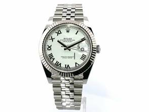  Rolex Datejust 41 Edelstahl Weißgold 126334 Weiß Röm Jubile </h1> 