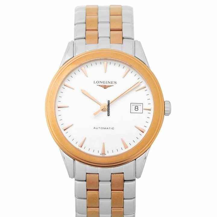  Longines Flagship L48743927 - Flagship Automatic White Dial Men's Watch </h1> 