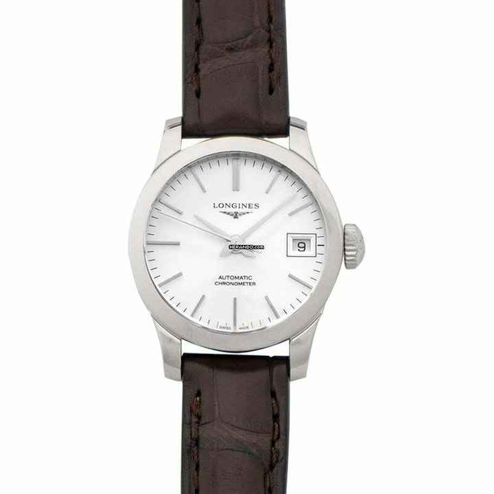  Longines Record L23204722 - Record Automatic Silver Dial Ladies Watch </h1> 