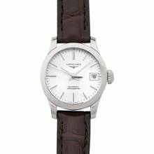 Thumbnail von Longines Record L23204722 - Record Automatic Silver Dial Ladies Watch </h1>