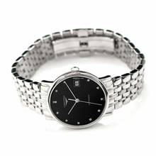 Thumbnail von Longines Elegant L48094576 - The Longines Elegant Collection Automatic Black Dial Ladies Watch </h1>
