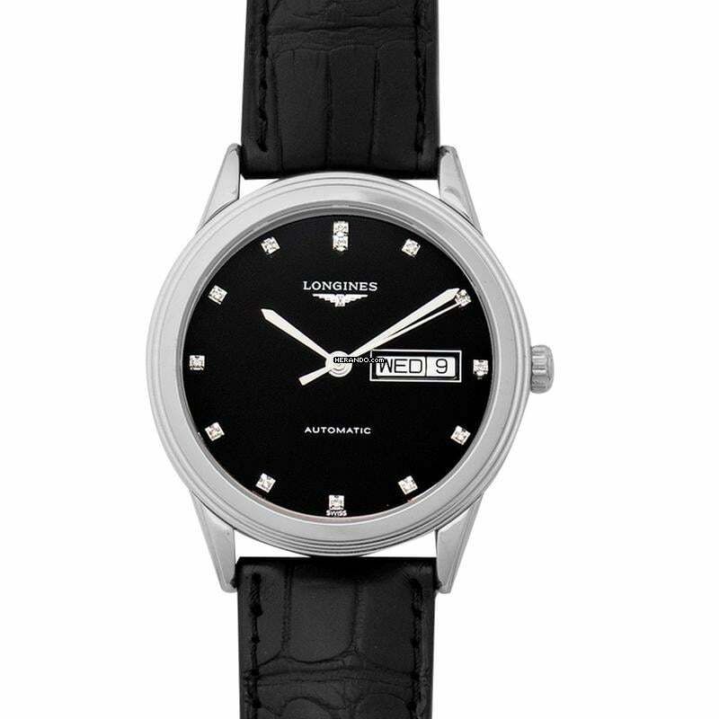 Longines Flagship L48994572 - Flagship Automatic Black Dial Men's Watch </h1>