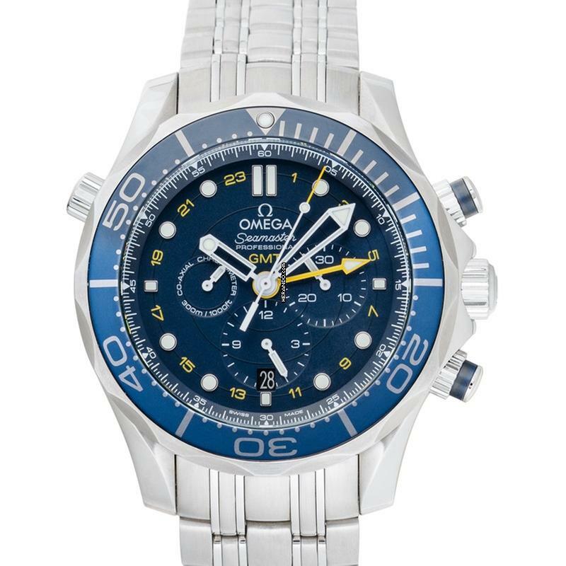  Omega Seamaster Diver 300 M 212.30.44.52.03.001 - Seamaster Diver 300 M Co-Axial GMT Chronograph 44 mm Automatic Blue </h1> 