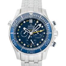 Thumbnail von Omega Seamaster Diver 300 M 212.30.44.52.03.001 - Seamaster Diver 300 M Co-Axial GMT Chronograph 44 mm Automatic Blue </h1>
