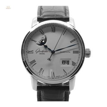 Original Glashütte Senator Panoramadatum Mondphase