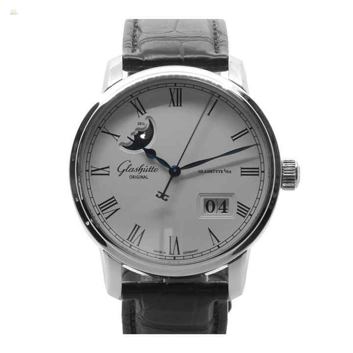 Original Glashütte Senator Panoramadatum Mondphase