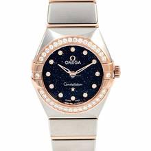 Thumbnail von Omega Constellation Quartz 131.25.25.60.53.002 - Constellation Manhattan Quartz 25 mm Quartz Blue Dial Sedna Gold La </h1>