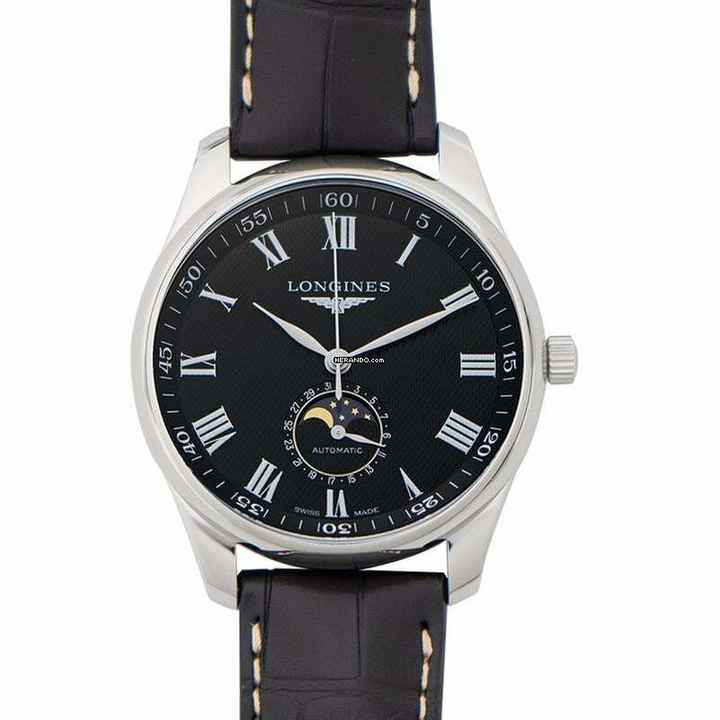  Longines Master Collection L29194517 - The Longines Master Collection Automatic Black Dial Men's Watch </h1> 