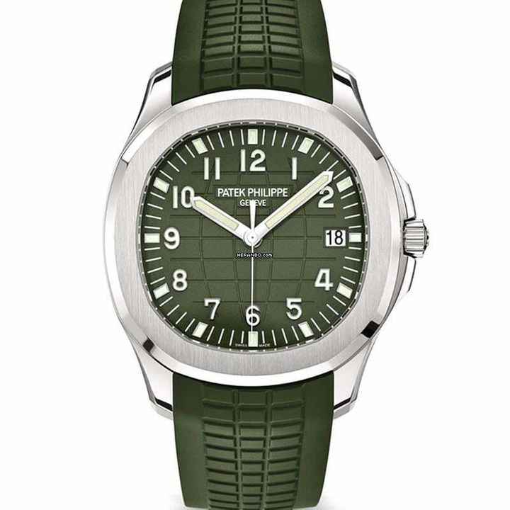  Patek Philippe Aquanaut 5168G-010 - Aquanaut Automatic Green Dial Men's Watch </h1> 