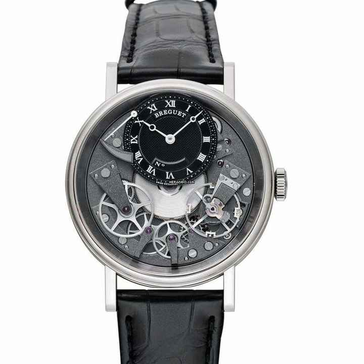  Breguet Tradition 7057BB/G9/9W6 - Tradition Manual-winding Skeleton Dial Men's Watch </h1> 