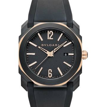  Bulgari Octo 103085 - Octo L'Originale Automatic Black Dial Men's Watch </h1> 