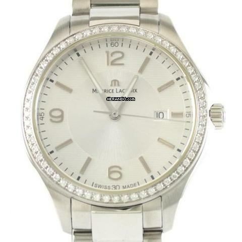  Maurice Lacroix Miros Lady Diamonds MI1014 ungetragen </h1> 