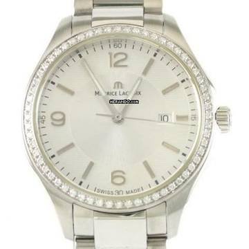  Maurice Lacroix Miros Lady Diamonds MI1014 ungetragen </h1> 