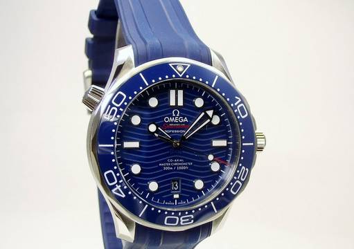 Omega Seamaster Diver 300 M Co-Axial Chronometer Blau (12/2022)