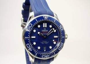 Thumbnail von Omega Seamaster Diver 300 M Co-Axial Chronometer Blau (12/2022)
