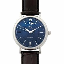 Thumbnail von IWC Portofino Automatic IW459402 - Portofino Automatic Moon Phase Automatic Blue Dial Men's Watch </h1>