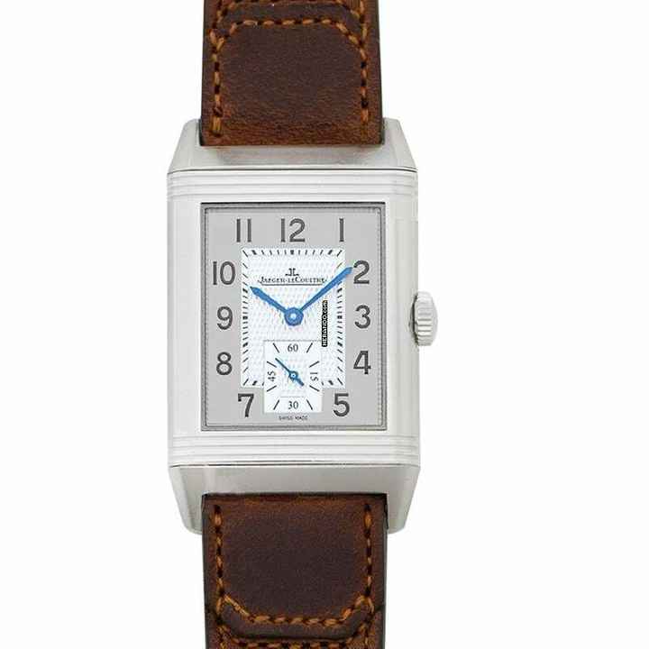  Jaeger-LeCoultre Reverso Classic Small Q3858522 - Reverso Classic Large Small Second Manual-winding Silver Dial Men's Watch </h1> 