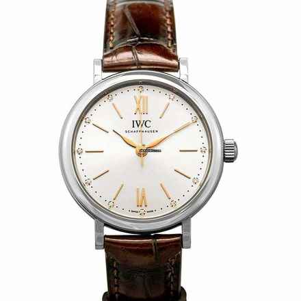  IWC Portofino Automatic IW357403 - Portofino Automatic 34 Automatic Silver Dial Ladies Watch </h1> 