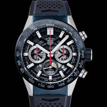 Thumbnail von TAG Heuer Carrera CBG2010.FT6143 - Carrera Calibre Heuer 02 Automatic Black Skeleton Dial Men's Watch </h1>