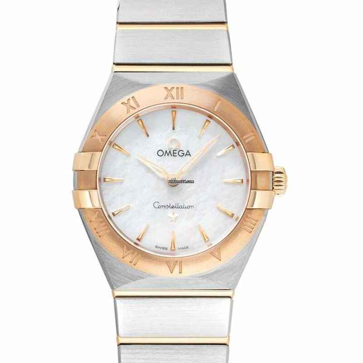  Omega Constellation 131.20.28.60.05.002 - Constellation Manhattan Quartz 28 mm Quartz White Mother Of Pearl Di </h1> 