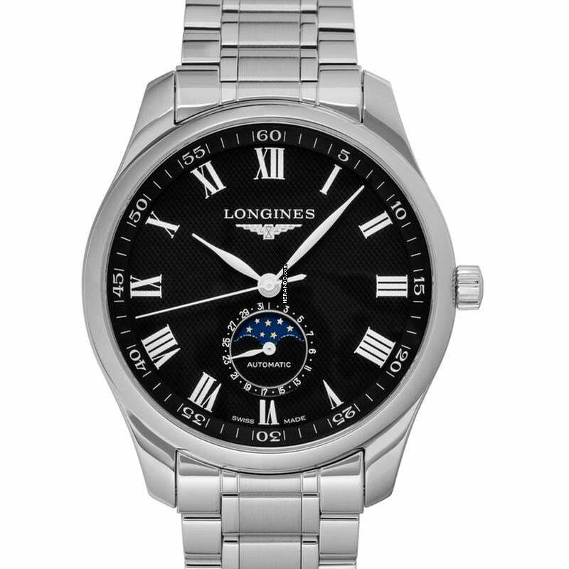  Longines Master Collection L29194516 - Master Collection Automatic Black Dial Men's Watch </h1> 