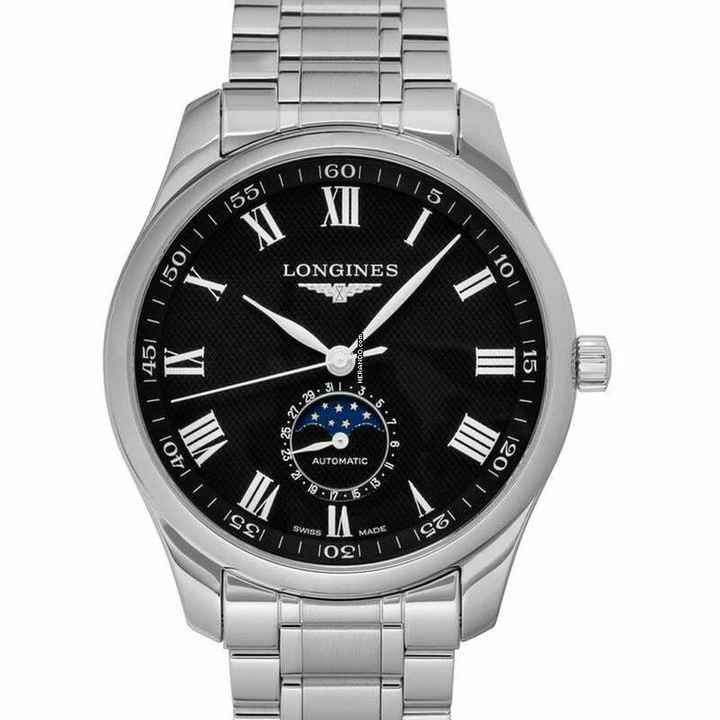  Longines Master Collection L29194516 - Master Collection Automatic Black Dial Men's Watch </h1> 