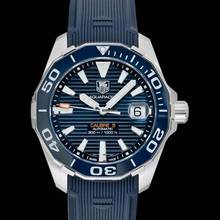 Thumbnail von TAG Heuer Aquaracer 300M WAY211C.FT6155 - Aquaracer Calibre 5 Automatic Blue Dial Men's Watch </h1>