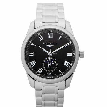  Longines Master Collection L29094516 - Master Collection Moonphase Automatic Black Dial Men's Watch </h1> 