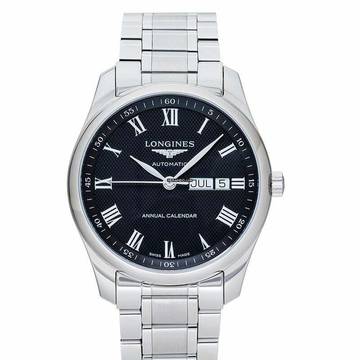  Longines Master Collection L29104516 - The Longines Master Collection Automatic Black barleycorn Dial Stainless Ste </h1> 