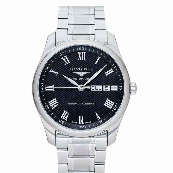  Longines Master Collection L29104516 - The Longines Master Collection Automatic Black barleycorn Dial Stainless Ste </h1> 