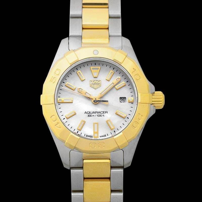 Thumbnail von TAG Heuer Aquaracer Lady WBD1420.BB0321 - Aquaracer Quartz White Mother of Pearl Dial Ladies Watch </h1>