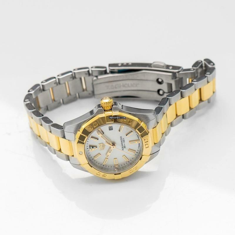 Thumbnail von TAG Heuer Aquaracer Lady WBD1420.BB0321 - Aquaracer Quartz White Mother of Pearl Dial Ladies Watch </h1>
