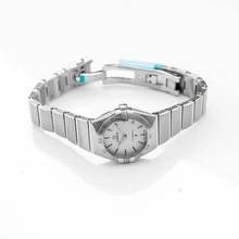 Thumbnail von Omega Constellation Ladies 131.10.25.60.02.001 - Constellation Manhattan Quartz 25 mm Quartz Silver Dial Steel Ladies </h1>