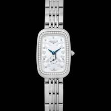 Thumbnail von Longines Equestrian L61410776 - EquestrIan Quartz White Mother Of Pearl Dial Ladies Watch </h1>