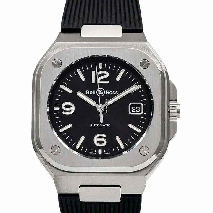  Bell & Ross BR 05 BR05A-BL-ST/SRB - Instruments Automatic Black dial Dial Steel Men's Watch </h1> 