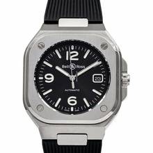 Thumbnail von Bell & Ross BR 05 BR05A-BL-ST/SRB - Instruments Automatic Black dial Dial Steel Men's Watch </h1>